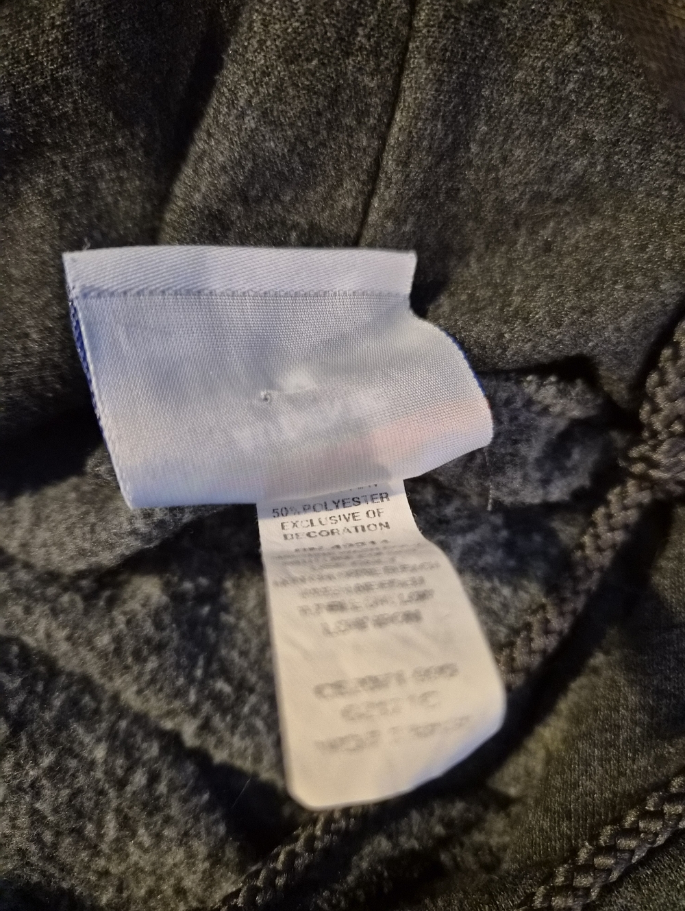 University Of Washington Champion Charcoal Hoodie with W Patch Medium - Picture 4 of 6